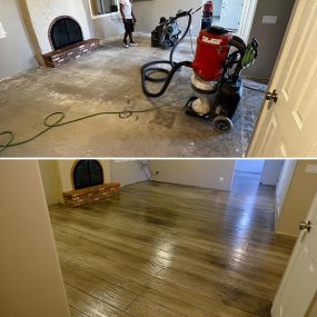 We pride ourselves on being able to provide stunning alternatives to concrete work and wood floors!