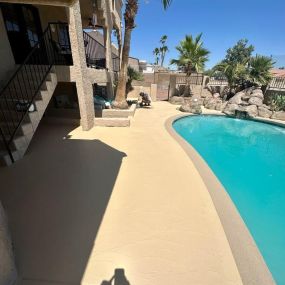 Are you in need of pool deck repair services? Look no further than Pro Power Painting and Restoration. We specialize in repairing any type of pool deck, from cracked concrete to worn wood.