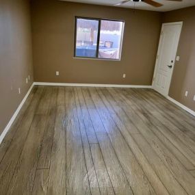 All our decorative and woodlook floors are fully customizable, easy to clean, super durable, scratch resistant, and waterproof, giving you the perfect blend of style and functionality.