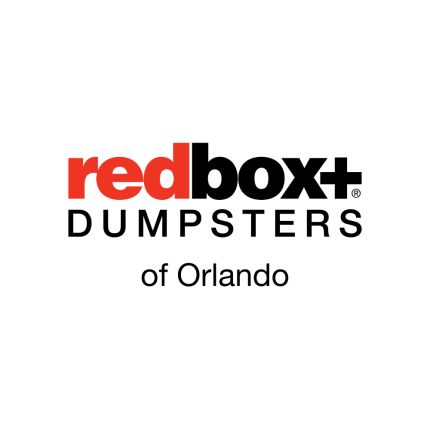 Logotipo de redbox+ Dumpsters of Orlando