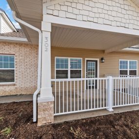 Outside view of apartment home