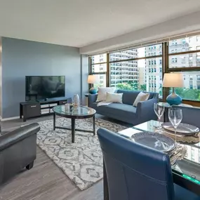 Spacious Living Room