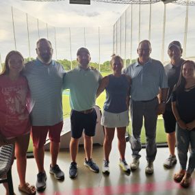 Team Building at Topgolf. Thank you, Rob, with SERVPRO for a great afternoon and always taking care of our policy holders!!!