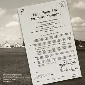 Ninety years and over 8 million policies later, State Farm continues to do what we do best: Be there for you. Call or see me about our life insurance options today.