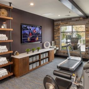 Peloton, Treadmill and Elliptical Cardio Area