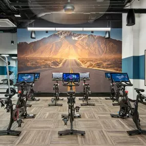 Peloton bike station