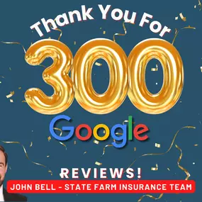 Thank you for helping us get to 300 Google reviews!!