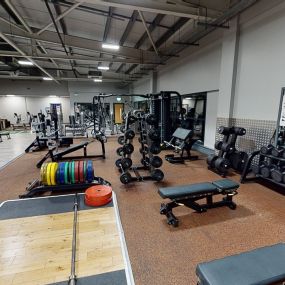 Gym at Alfreton Leisure Centre