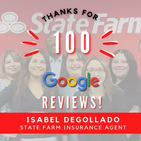 We want to say thank you to all who helped us reach 100 Google Reviews! Your feedback and testimonials motivate us to continue providing exceptional insurance services and personalized assistance in and around San Antonio, TX.