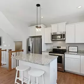 Kitchen View at Beckington Apts