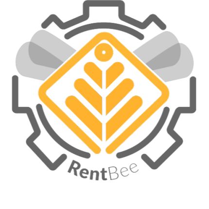 Logo van Rentbee Vermietung von Anhängern, PKW und Zubehör, Dekoration und Eventzubehör