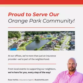 We’re proud to call the vibrant Orange Park community home! From the local parks to your favorite shops, we love being a part of everything that makes this area unique. And if you ever need us, you know where to find us!