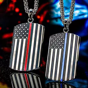 ???????? New INOX Red Line & Blue Line Dog Tags Are Here! ????????

Just arrived: INOX Red Line and Blue Line American Flag dog tags—bold symbols of pride and support for our first responders. Whether you’re honoring firefighters, police officers, or wearing it as a tribute to those who serve, these pieces are the perfect blend of style and meaning. ????????

Come check them out in-store and wear your pride close to your heart!

We are open today, December 9th from 9:30am-6pm

#INOXJewelry #RedL