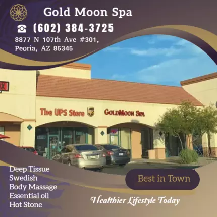 Logo da Gold Moon Spa