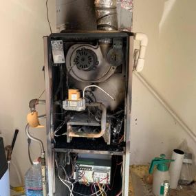 Don’t forget to call and schedule your fall furnace tune up to avoid costly issues like this one.