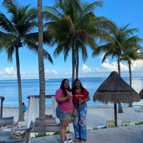 These 2 amazing ladies had an amazing time in Cancun. They put the work in all year taking care of our wonderful customers, and are now rewarded with a tropical getaway. Love to take care of our team members, so they can continue taking care of our customers. Thank you Danairi and Samantha!
