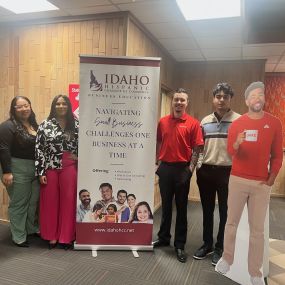 Great turnout today at Cafe con Amigos. We even got our plaque from the Idaho Hispanic Chamber of commerce. We are so grateful to them for putting this together and to everyone who showed up to give us their support. Can’t wait to do it again. Also shout out to Sobao bakery for the delicious pastries.