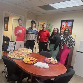 Great turnout today at Cafe con Amigos. We even got our plaque from the Idaho Hispanic Chamber of commerce. We are so grateful to them for putting this together and to everyone who showed up to give us their support. Can’t wait to do it again. Also shout out to Sobao bakery for the delicious pastries.