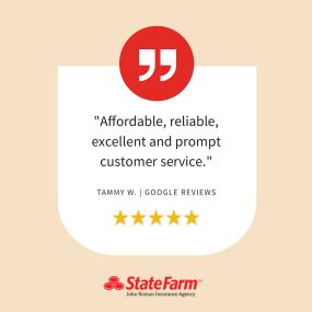 We love seeing five stars, Tammy! Your feedback is valuable to us and we appreciate the opportunity to provide you with high-quality insurance.
