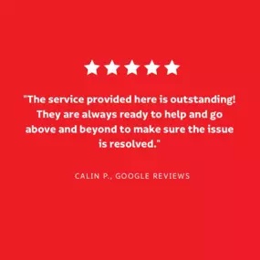 Thank you, Calin, for the five-star rating. We’re honored to have you as a customer!