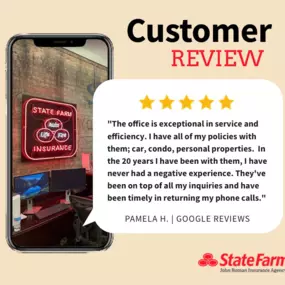 Hi, Pamela! Thank you for the shoutout for Gavin! He is a vital part of the team and we appreciate how much he cares about all our customers. Thank you for giving us the opportunity to help you with your insurance needs. And… thank you for being the BEST part of State Farm!