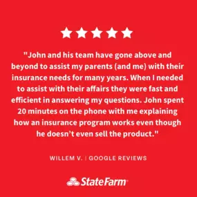 Thank you, Willem, for the insightful review! It makes our day to hear about how we were able to help wonderful customers like you with your insurance needs. We appreciate you letting us know about your positive experience working with our agency and hope to keep serving your insurance needs for years to come!