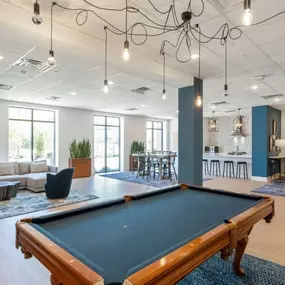 play a game of pool in our game room