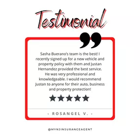 We are so grateful for reviews like this! Justan is a valuable part of our team and we are so glad our customers see that!
If you have questions about your insurance, give us a call/send us a text and let’s chat! ???? 732-603-1000