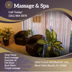 Massage is becoming more popular as people now understand the 
benefits of a regular massage session to their health and well-being.