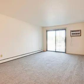 Spacious room with large window, Ridgewood Apartments, Grand Forks, ND, 58201