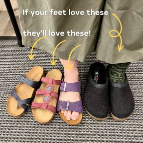 Get them while they’re here! Our Haflinger sandals have become a reliable summer staple for folks looking for ease, comfort, and arch support.
