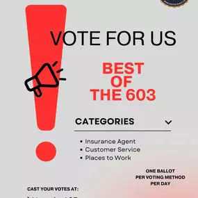 Please vote for us!