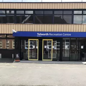 Outside of Tolworth Recreation Centre