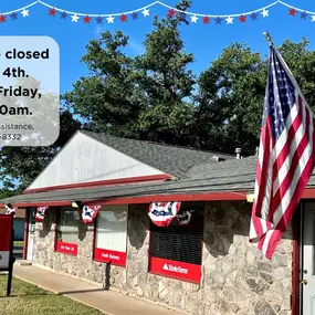 Our office is closed until Friday, July 5th at 9:00 am so our team can enjoy Independence Day! If you need immediate assistance, please contact State Farm at 1-800-782-8332. We hope you have a wonderful and safe Holiday!