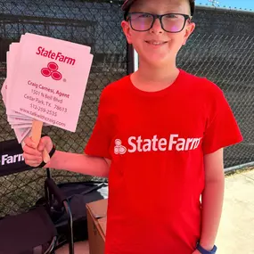 Craig Carnesi State Farm Insurance agent son in training Cedar Park, TX