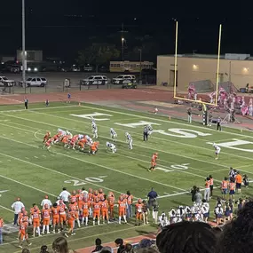 It’s a great night at Bible Stadium for Glenn High School’s homecoming vs. Leander!