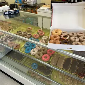 We visited our friends at Grand Donuts #7 this morning. Such a great, family business with amazing donuts! We are partial to the blueberry cake donuts, but they’re all fantastic. What’s your favorite?