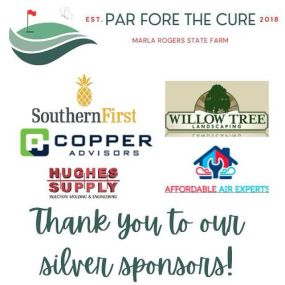 A H U G E thank you to our SILVER sponsors for this years Par Fore the Cure Charity Golf Tournament