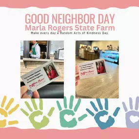 Today is GOOD NEIGHBOR DAY!

Here at Marla Rogers Neighborhood, we love being a good neighbor and blessing those around us!

The team blessed a few people this morning with free breakfast and free coffee