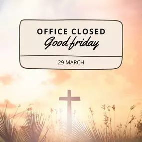 We hope you have a wonderful Good Friday!!