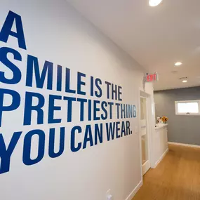 Modern Dentistry of New England wall quote