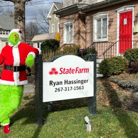 Come and spend a little quality time with the Grinch at Ryan Hassinger State Farm Agency!