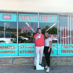 Jake at Nicks Deli