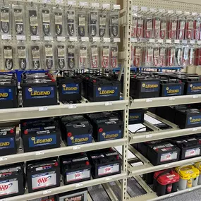 Your vehicle battery is usually the last thing on your mind until the day your car refuses to start. Modern maintenance-free car batteries can deliver years of dependable service. Whether it is a lead-acid wet cell, lead-acid gel cell, absorbed glass mat (AGM) or lithium-ion batteries, NAPA AUTO PARTS is one of the best car battery stores in the country and has a battery for almost every application.