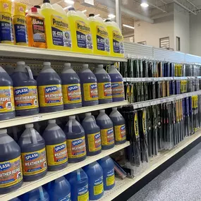 At NAPA AUTO PART, we have all of the types of automotive fluid you could ever need to clean, lube and oil your machine. If you aren't sure of the best way to protect your car or truck, find one of our locations near you and speak to an automotive expert or read on for our list of the essential fluids and easy automotive care tips.