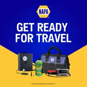 When it comes to your automotive needs, NAPA's got your back. Stop by your local NAPA store today to get your vehicle ready for those summer road adventures.