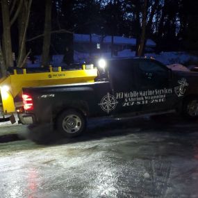 Commercial and residential snow plowing in the Gray, Maine area.