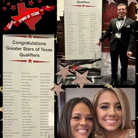 ????HUGE CONGRATS TO BLAKE, KENNEDY, LISA, & TONY!????
These amazing ARSF Team Members qualified for the esteemed #GreaterStarsOfTexas Award Program and were recognized last week for all of their incredible achievements in 2023!