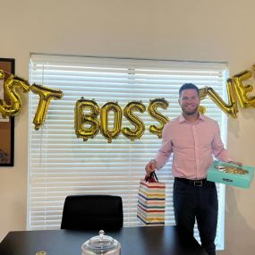Bosses day celebrating our incredible boss Brady Paxman!