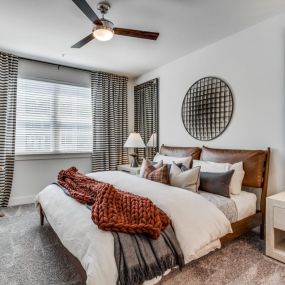 Bedroom at Station at Old Town Apartment